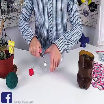 Une façon intelligente de réutiliser vos bouteilles plastique - recyclage