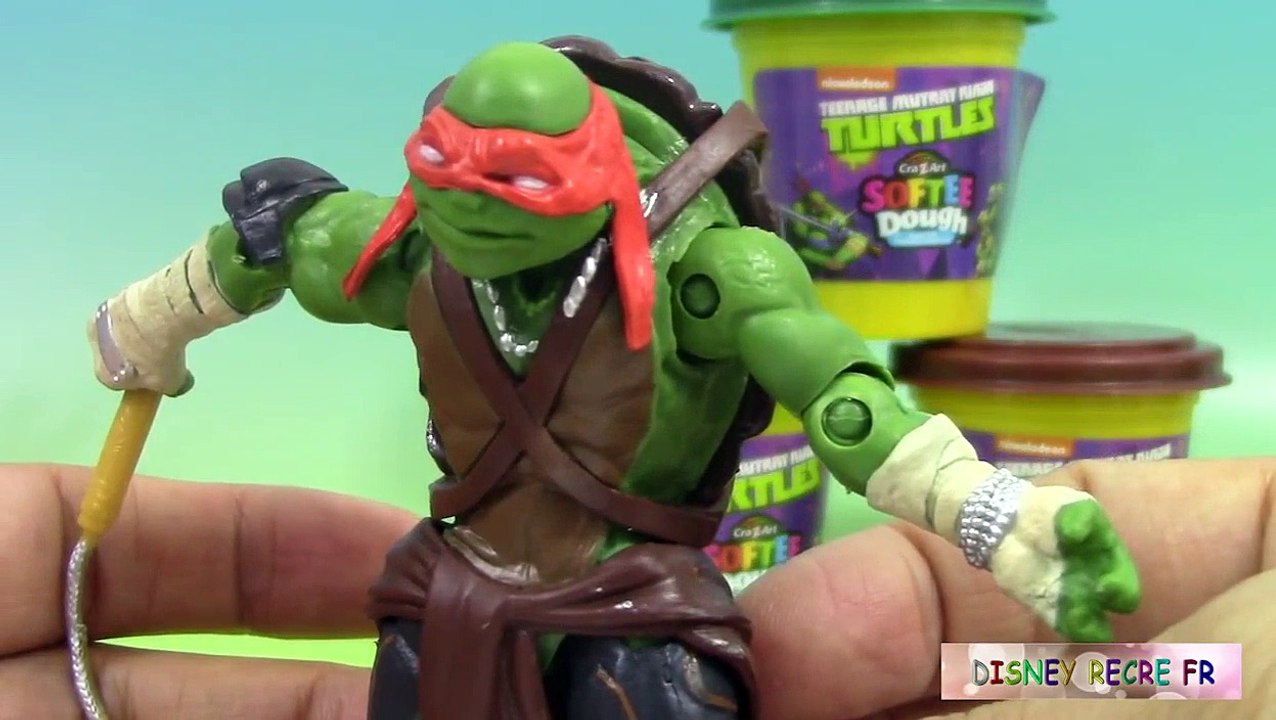 Pâte modeler Tortues Ninja Softee Dough Ninja Turtles PlayDoh TMNT