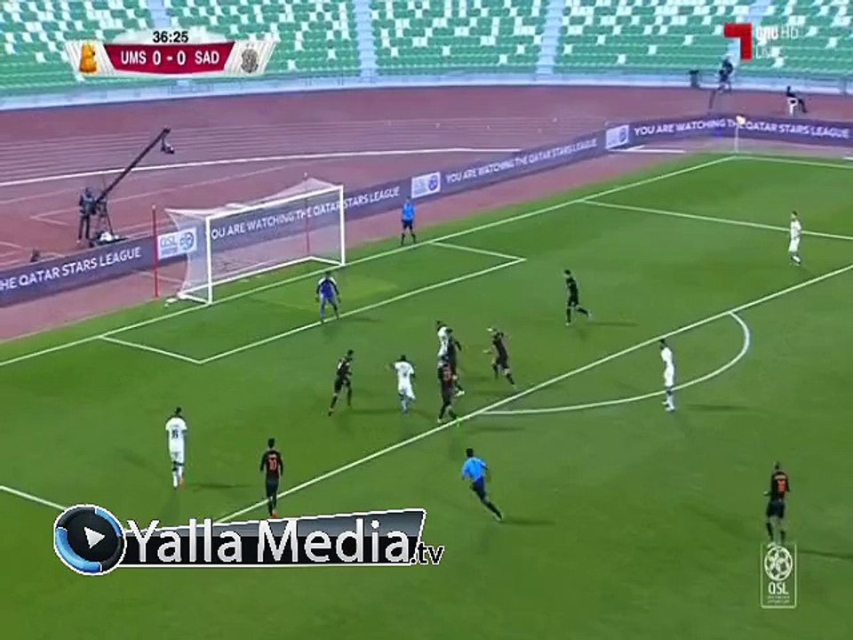 اهداف مباراة ( أم صلال 0-1 السد )  دوري نجوم قطر