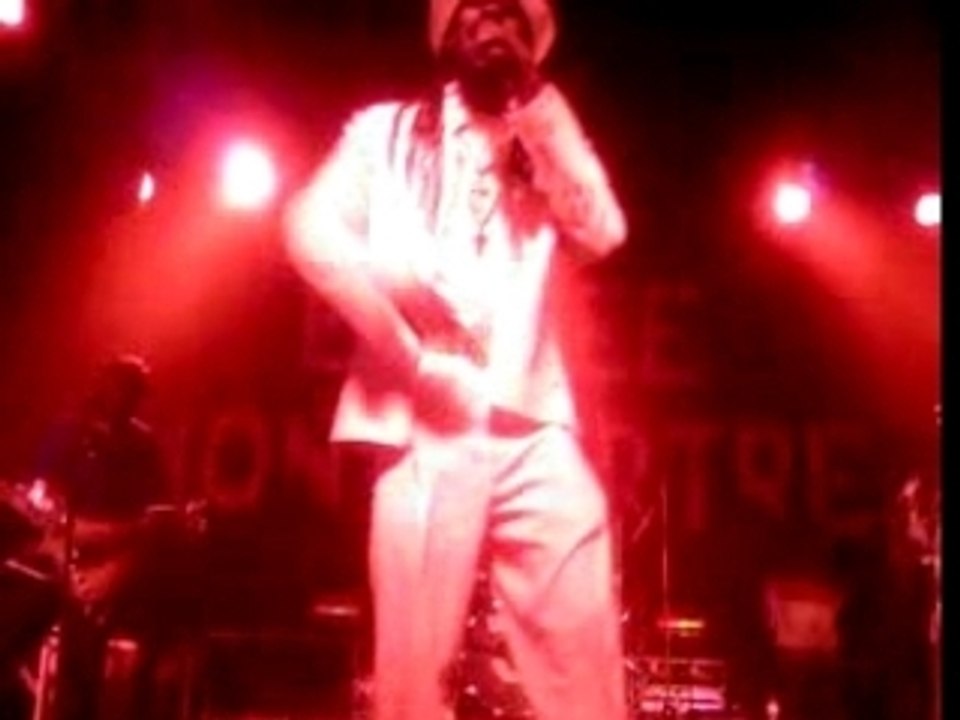 Beenie man début du concert