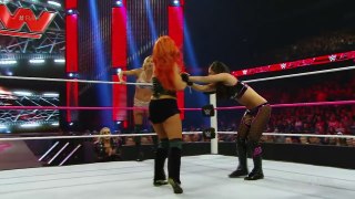 Charlotte & Becky Lynch vs. Brie Bella & Alicia Fox: Raw, October 12, 2015