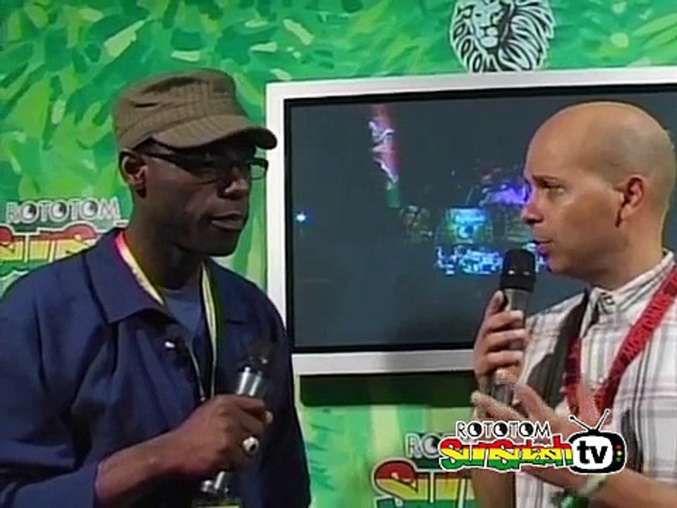MYKAELL RILEY interview @ Rototom Sunsplash 2009