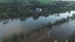 Drone Footage Shows Flooding in Southern Ireland