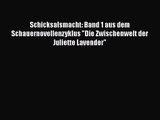 Schicksalsmacht: Band 1 aus dem Schauernovellenzyklus Die Zwischenwelt der Juliette Lavender