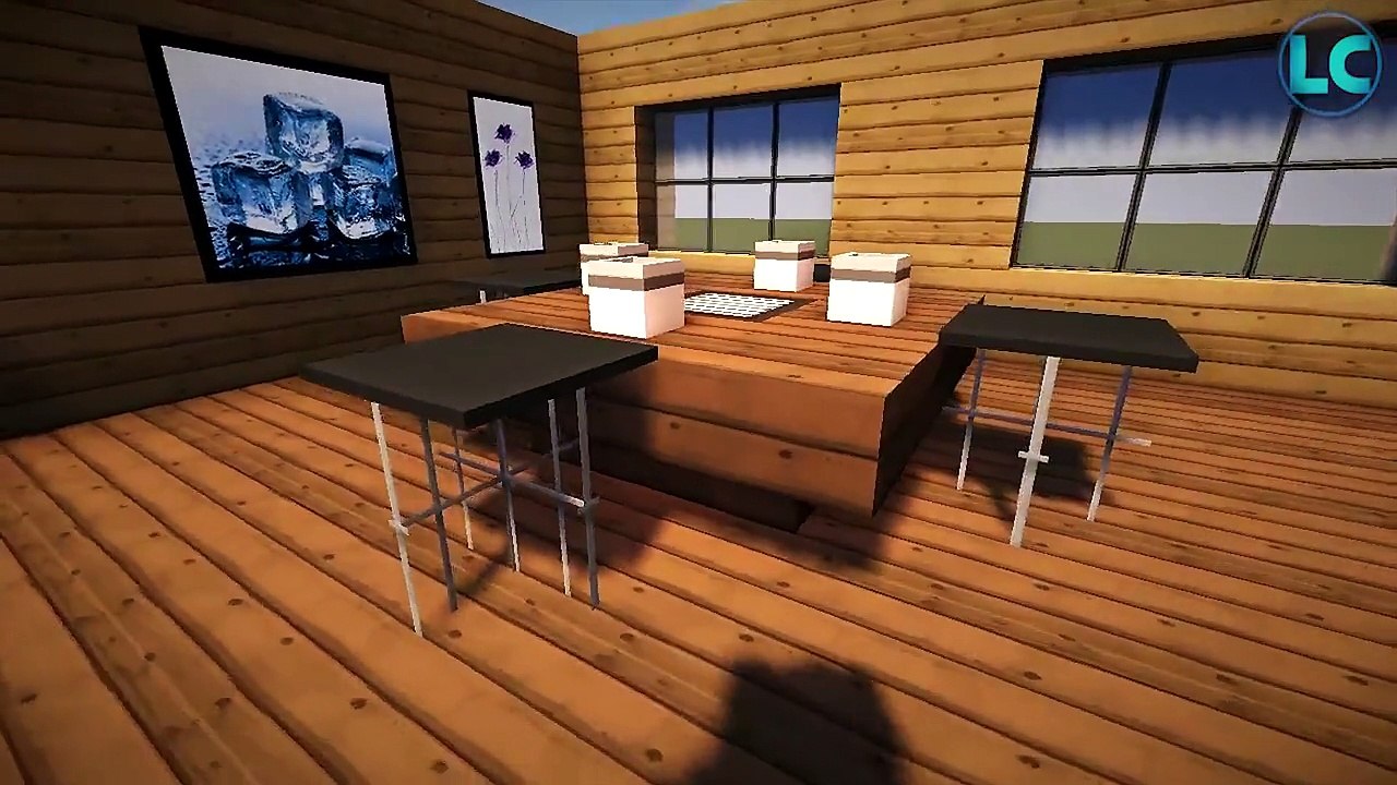 5 table and chair design ideas (Minecraft Furniture Tutorial)