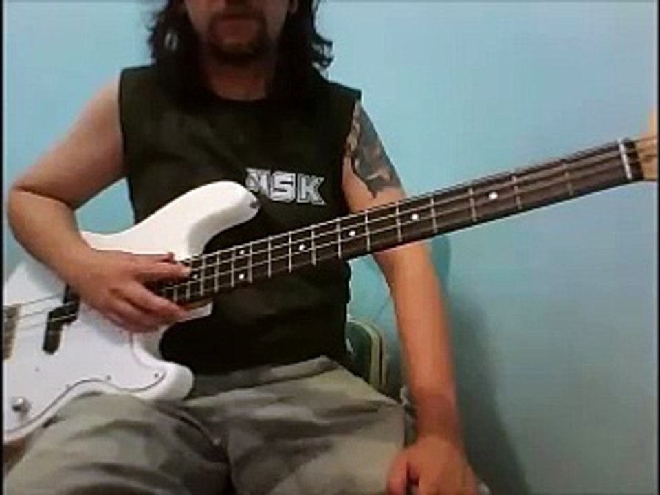 Billy Squier-Lonely Is The Night Bass Guitar Cover