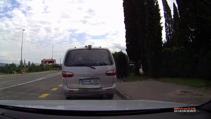 Получил по полной на дороге