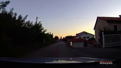 Авария на дороге, Поспешил, и съехал     Эстония,шоссе