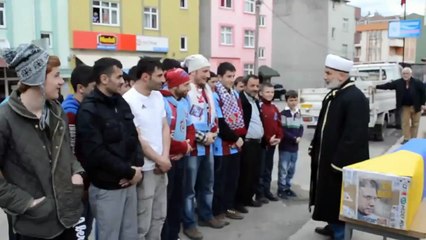 Trabzon'da Fenerbahçe'nin cenaze namazını kıldılar