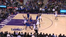 Rajon Rondo Explodes Baseline for the Slam