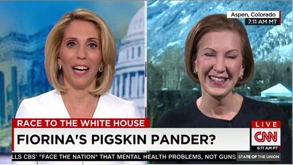 Carly Fiorina on Iowa Rose Bowl Pander - 'A Girl Needs to Have a Little Fun Sometimes'