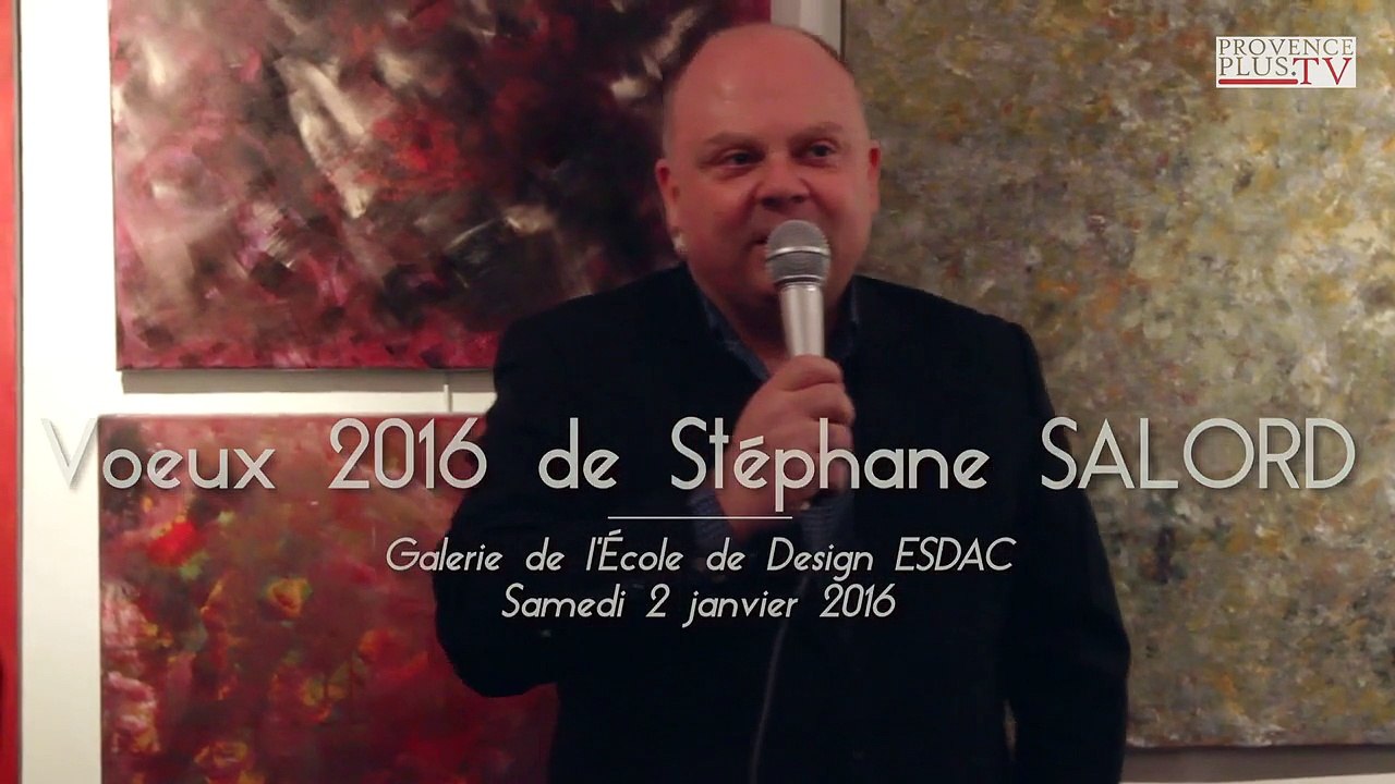 Cérémonie des voeux 2016 de la Galerie de l'ESDAC