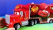 Disney Pixar Cars Remote Control Mack Truck Crashes Into RC U-Command Lightning McQueen