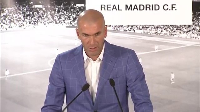 Zinedine Zidane es nuevo entrenador del Real Madrid