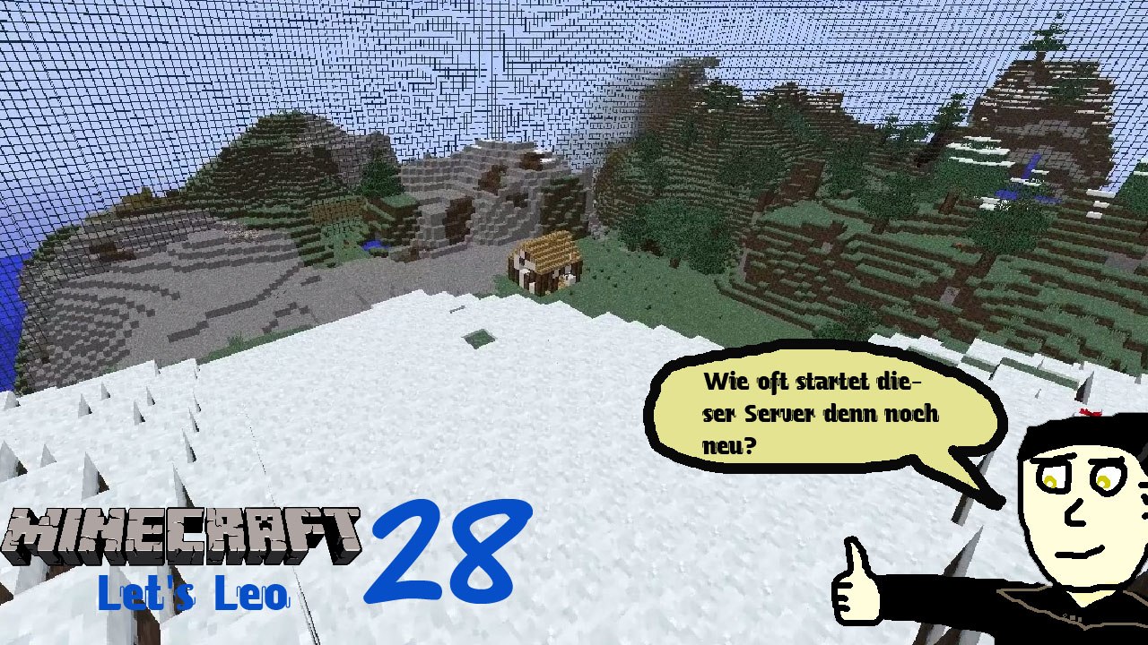Minecraft Let's Leo 28: Der Neustart des Servers...erneut!
