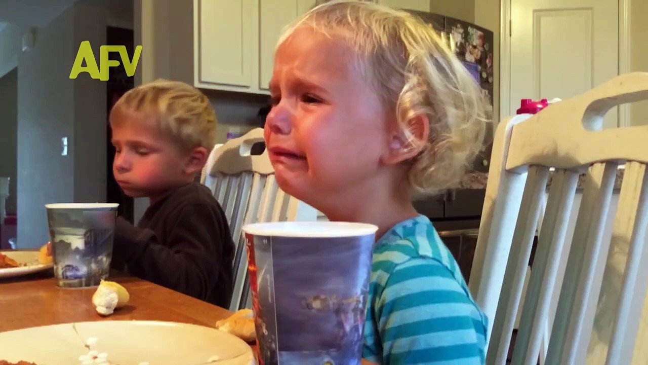 Little Brother Tells Little Sister How It Is - AFV Winner