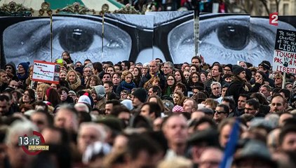 13h15. Janvier 2015 : des millions de personnes dans les rues partout en France