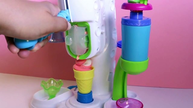 Play Doh Sweet Shoppe Perfect Twist Ice Cream Playset Unboxing Play-Doh Hasbro Toys Review