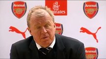 Arsenal 1-0 Newcastle - Steve McClaren Press Conference