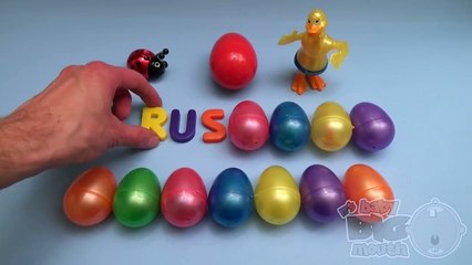 Big Hero 6 Surprise Egg Learn-A-Word! Spelling Vegetables! Lesson 4