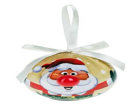 Четкий подарок на именины - Украшение елочное светящееся Смешной Дед Мороз в г. Хабаровск