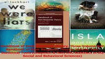 PDF Download  Handbook of Item Response Theory Three Volume Set Handbook of Item Response Theory Volume Download Full Ebook