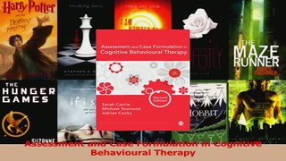 PDF Download  Assessment and Case Formulation in Cognitive Behavioural Therapy Read Online