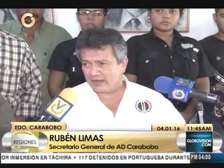 AD Carabobo pide garantizar paz en instalación de nueva AN