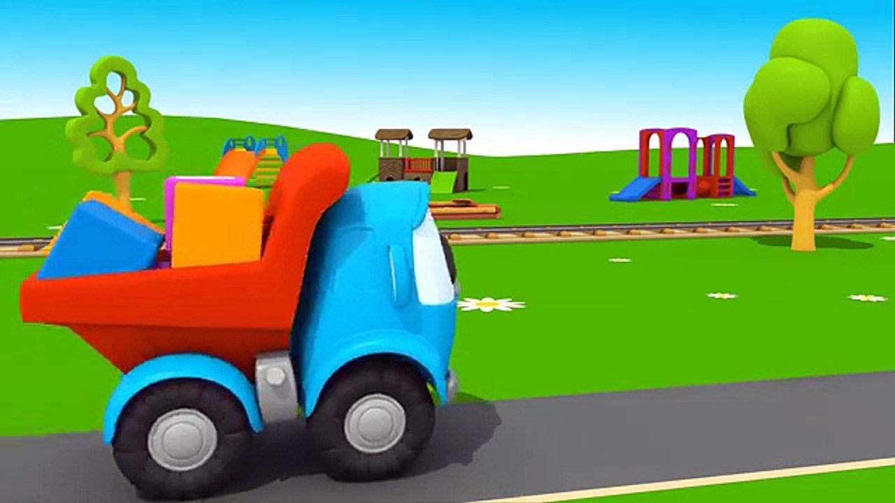 ---Leo -u0026 Lifty Learn Letters! (W) Kids Toy Trucks Cartoons (Learn the Alphabet)