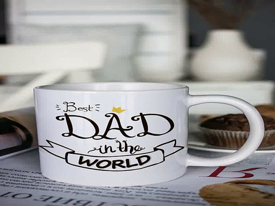 Незаменимый подарок на день рождения - Кружка с вашим текстом Best Dad в г. Краснодар