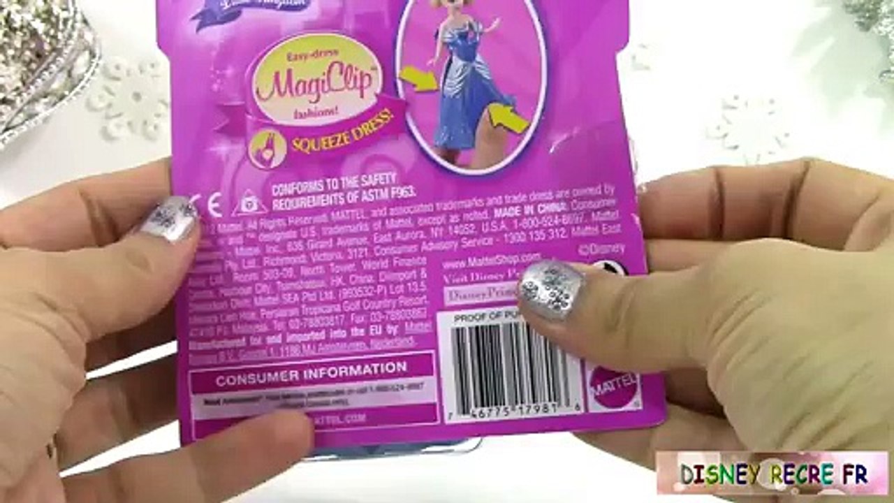 Play Doh Magiclip Disney Princesse Pâte à modeler Cendrillon Poupée Plastilina