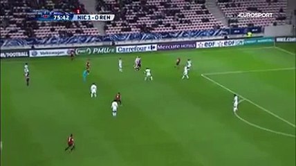 L'action de génie d' Hatem Ben Arfa ! Nice - Rennes