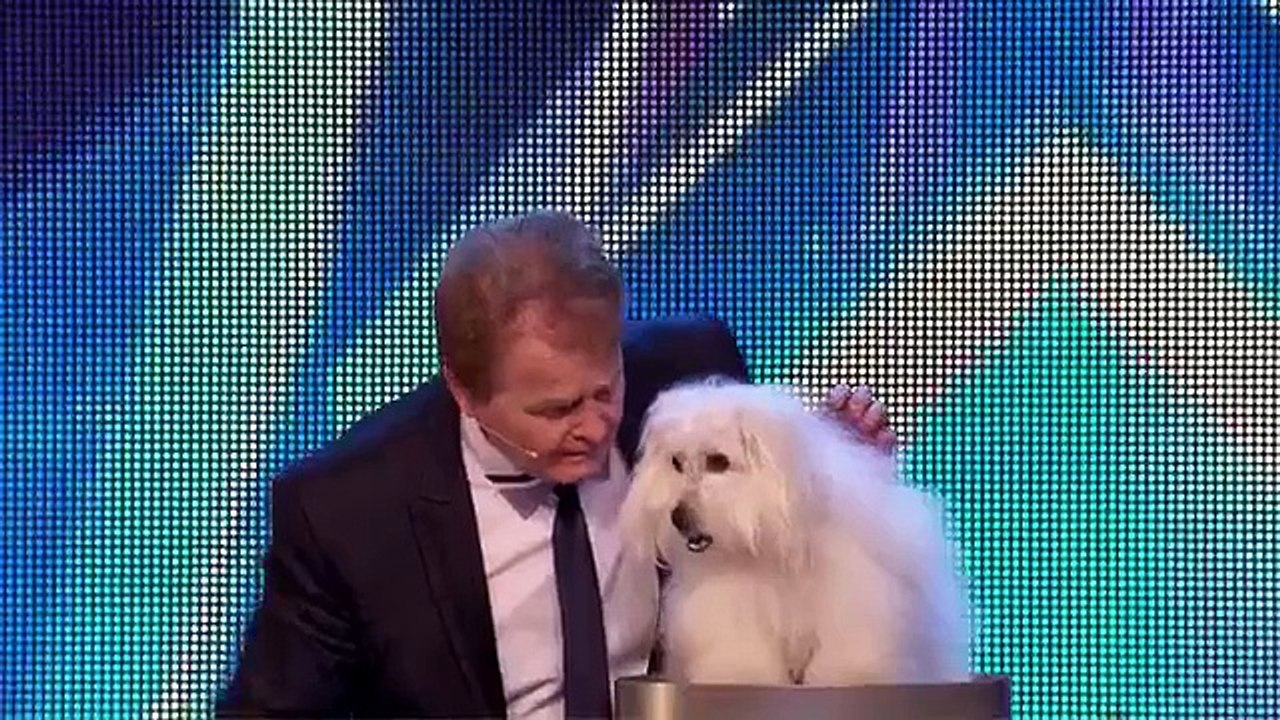 Marc Métral and Miss Wendy wow the crowd. Britain's Got Talent 2015