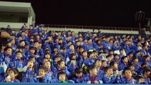 Japanese children singing the Barça anthem in Yokohama