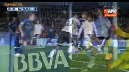 Alcacer Paco Goal - Valencia 2 - 2 Real Madrid - 03/01/2016
