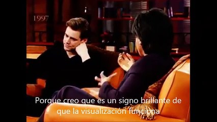 Jim Carrey visualización del cheque de 10 millones de dólares