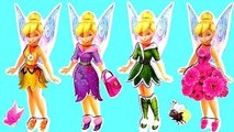 Tinkerbell Dress-up Wooden Magnetic Fashion Dolls by Disney Fairies Mix and Match Dress