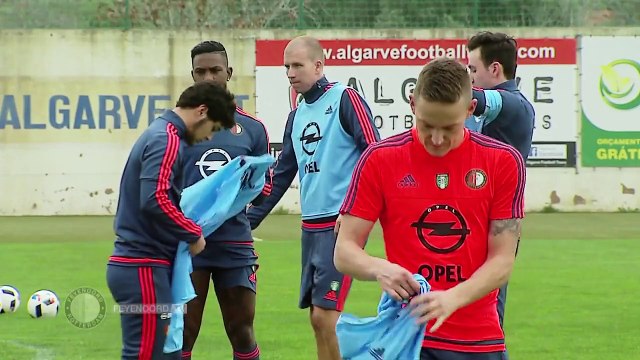 03-01-2016 Impressie eerste training Feyenoord in Albufeira