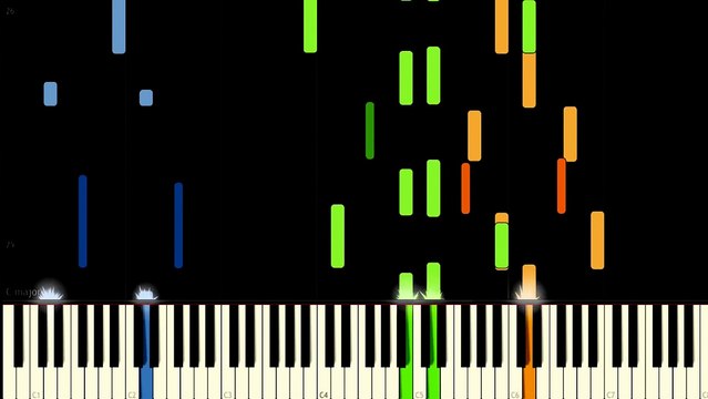 American Horror Story Title Theme | Synthesia w/MIDI
