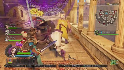 PS4 - Dragon Quest Heroes - Part 19 - The Mechanicoliseum - Showdown - Automatrons