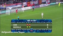 All Penalties - Caen 1-3 Marseille - 03-01-2016