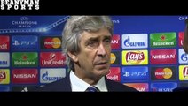 Juventus 1 0 Manchester City Manuel Pellegrini Post Match Interview