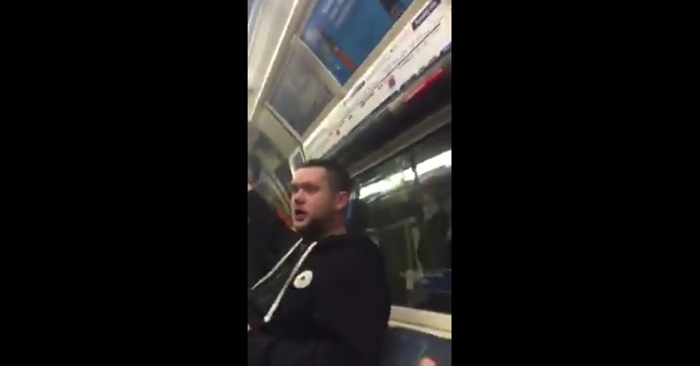 Watch Tube passenger shut down ‘ranting homophobe’ on New Years Eve