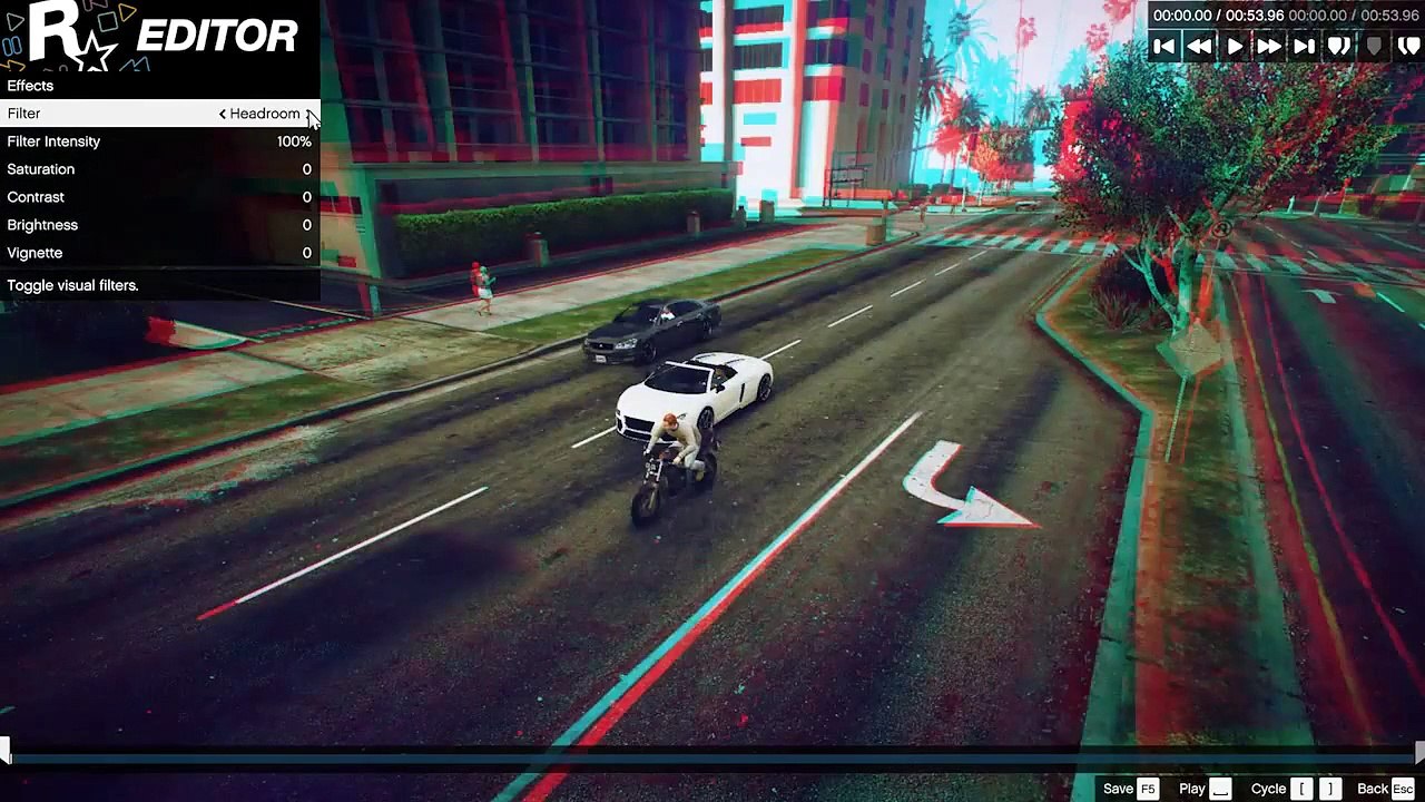 Rockstar Editor: Making movies is easy (gameplay)