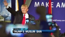 Donald Trump Calls for a Ban of Muslims Entering the US | CLIP