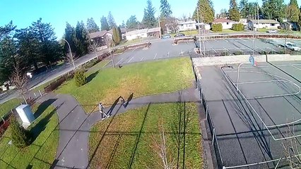 park fun with racing quadcopter