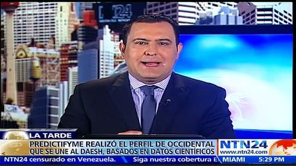 La mayoría de los integrantes del EI son de clase media, asegura director de compañía de datos