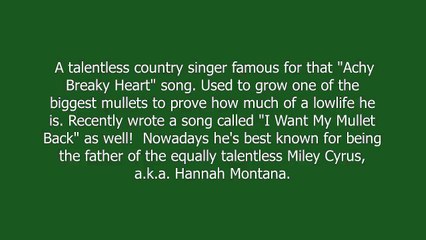 Billy Ray Cyrus meaning and pronunciation-sS4eNK0MFMQ