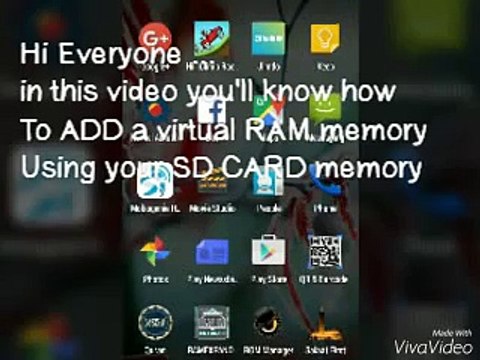INCREASE YOUR RAM MEMORY USING SD CARD IN ANDROID RAMEXPANDER