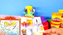 PLAY DOH Jumbo Episodes ★ Playdough Foods ★ Playdoh Sweet Shoppe Treats Lollipops Ice